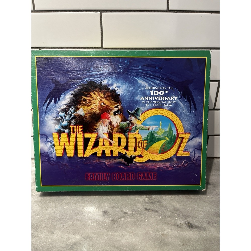 The Wizard Of Oz Family‎ Board Game 100th Anniversary Vintage Complete 8+